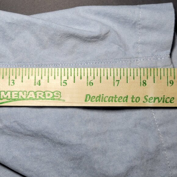 Chaps Mens Light Blue 4 Pocket Chino Style Stretch Shorts Size 36 - Picture 8 of 12